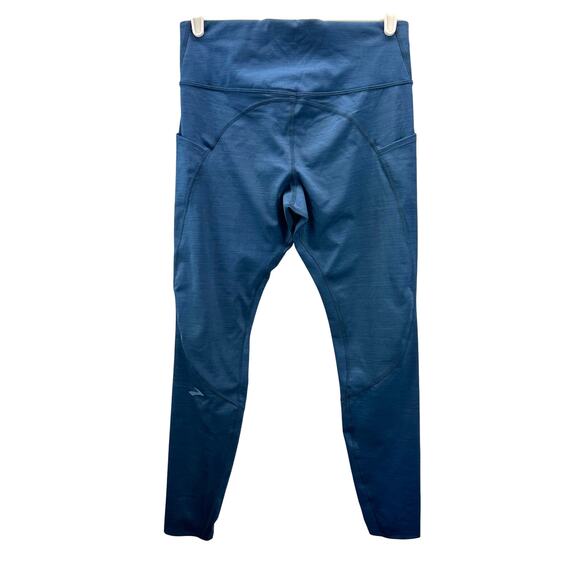 Brooks Sparks Tight Pocket Blue Med Running Walking - Picture 2 of 10